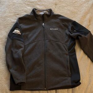 Spyder Men's Dark Gray Performance Jacket